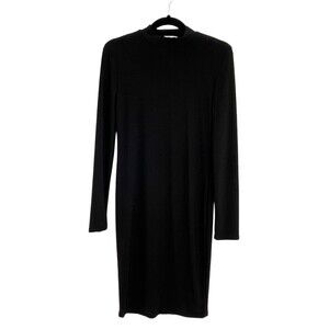 Won Hundred High Neck Mini Dress Black Small